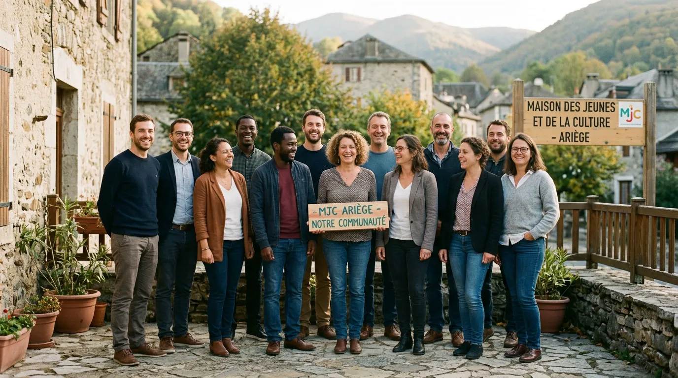 Membres du bureau et administrateurs bénévoles de la Maison des Jeunes et de la Culture